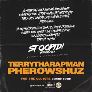 Terry Tha Rapman - Stoopid (Freestyle) ft Pherowshuz